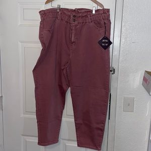 Ruffle Top Soft Jeans